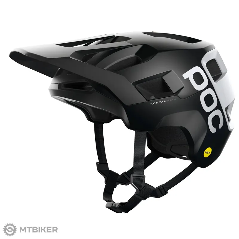 Ověřený POC Kortal Race MIPS přilba, black matt/hydrogen white