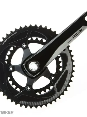 Expresní Doručení Sram kliky Rival22 GXP 175 50-34 Yaw, GXP osa není součástí balení, 2x11 černá 175 mm
