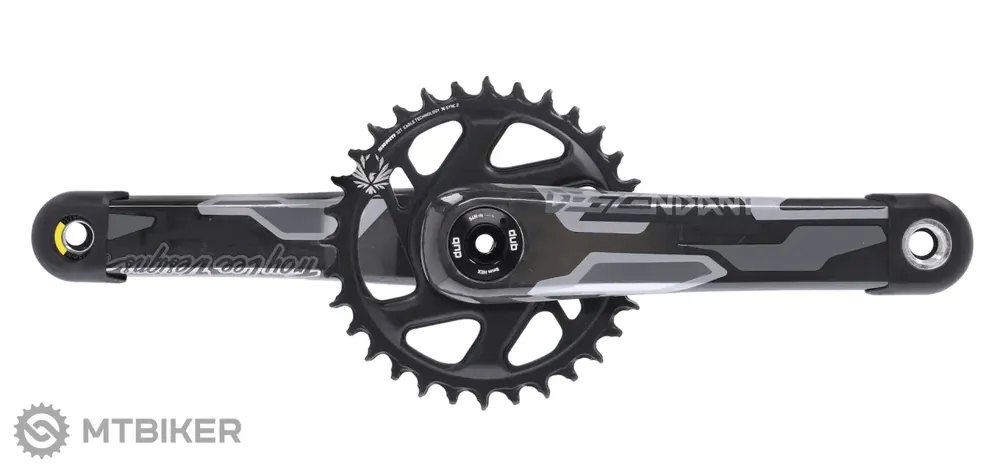 Truvativ Descendant Carbon Eagle DUB Boost kliky, 165 mm, 1x12, 32T, Troy Lee Designs, šedá Odeslání Ihned