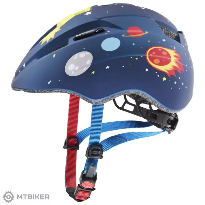 Akce uvex kid 2 cc dětská přilba, dark blue rocket mat
