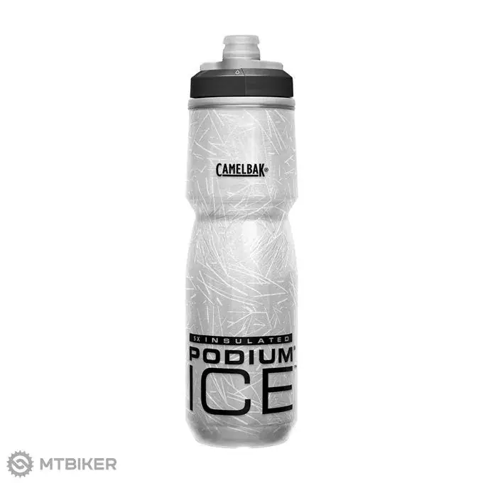 CamelBak Podium Ice izolovaná láhev, 620 ml, stříbrná/černá Oblíbený
