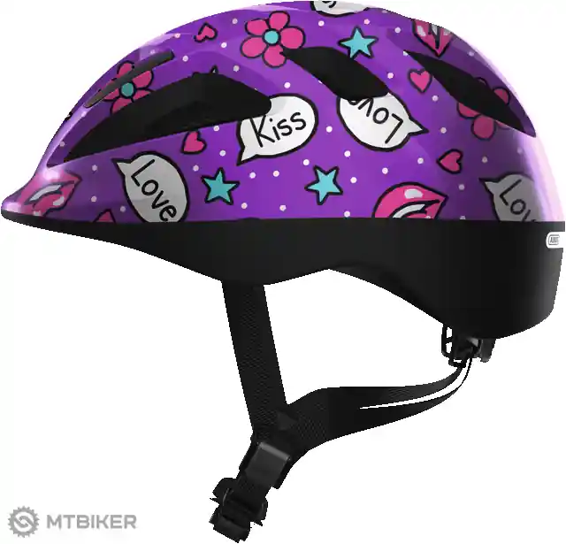 ABUS Smooty 2.0 dětská přilba, purple kisses Ihned K Objednání