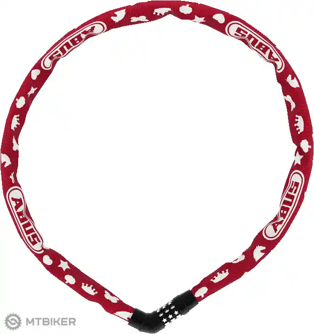 ABUS Steel-O-Chain 4804C/75 red symbols Nejlepší Cena