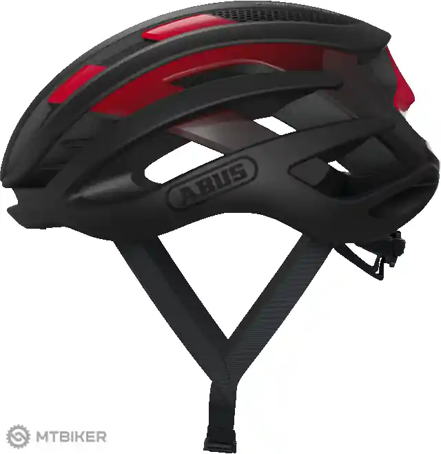 ABUS AirBreaker přilba, black/red Výhodná Nabídka