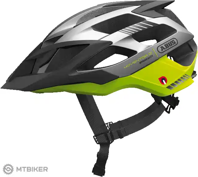 Cenově Výhodný ABUS Moventor Quin přilba, neon yellow