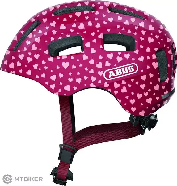 Expresní Doručení ABUS Youn-I 2.0 dětská přilba, cherry heart