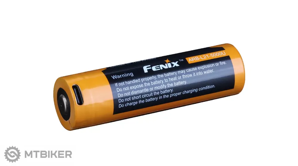 Fenix Li-ion 21700 USB-C nabíjecí baterie, 5000 mAh Finální Výprodej