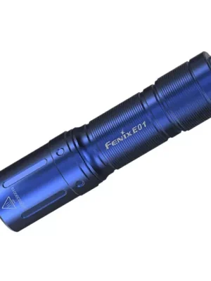 Fenix E01 V2.0 baterka, 100 lm, modrá Nová Kolekce