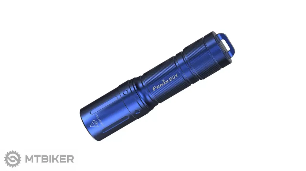 Fenix E01 V2.0 baterka, 100 lm, modrá Nová Kolekce