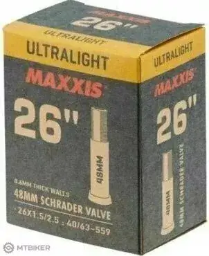 Maxxis Ultralight 26 x 1.50 - 2.50" duše Akční Cena