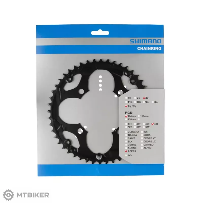 Cenově Výhodný Shimano FC-M361 převodník, 48T, 3x8