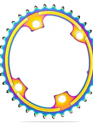 absoluteBLACK Oval Shimano převodník, vnitřní, 2x11, rainbow Oblíbený