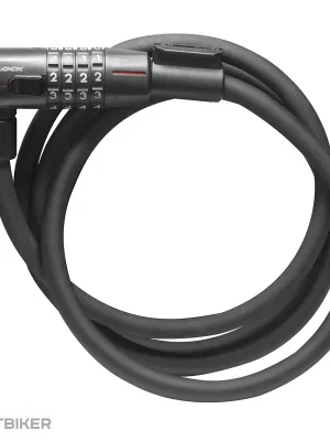 TRELOCK KS 312 lankový zámek na kód, 850 mm/12 mm Víkendová Akce