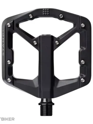 Crankbrothers Stamp 3 Magnesium Small platformové pedály, černé Expresní Doručení