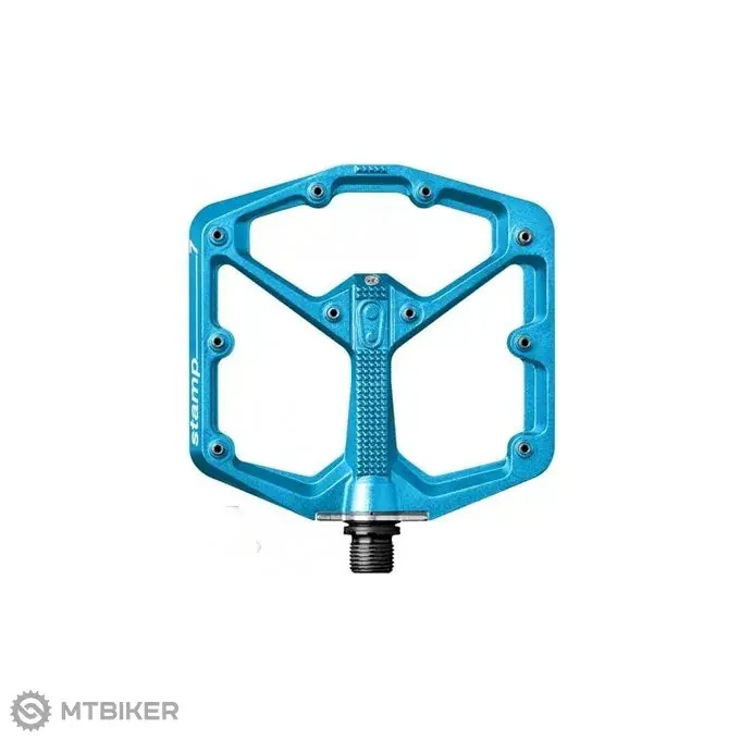 Crankbrothers Stamp 7 Large platformové pedály, modrá Akční Cena