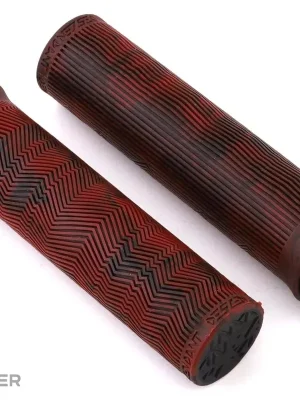 Horká Nabídka Truvativ Descendant Single Locking gripy, 102 g, mramor/červená