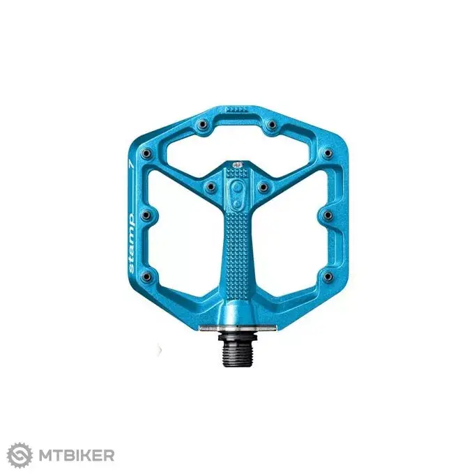 Nová Kolekce Crankbrothers Stamp 7 Small platformové pedály, modré