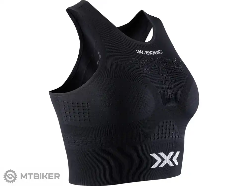 X-BIONIC Energizer 4.0 Fitness Crop dámský top, černá Výprodej
