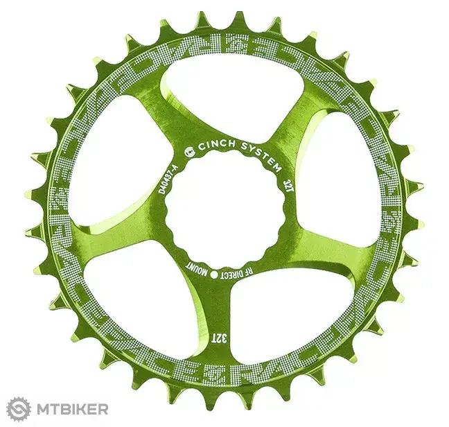 Race Face Cinch NW převodník, 1x12, zelená Top Prodej