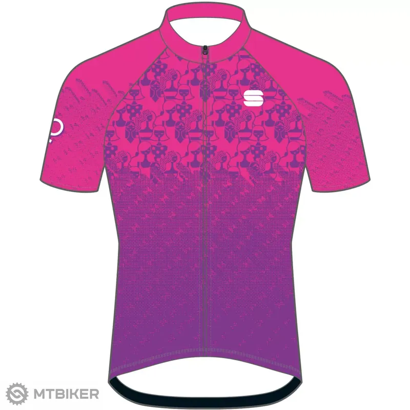 Sportful Super dětský dres, růžová Nová Kolekce