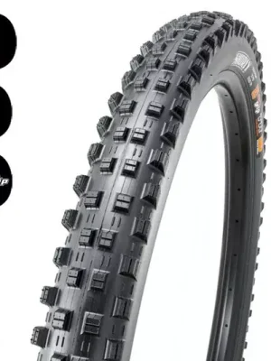 Finální Výprodej Maxxis Shorty 29x2.40" WT DH 3C MaxxGrip plášť, TR, kevlar