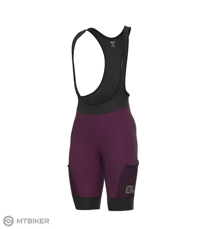 ALÉ OFF ROAD - GRAVEL STONES CARGO kalhoty, plum Jen Po Omezenou Doba