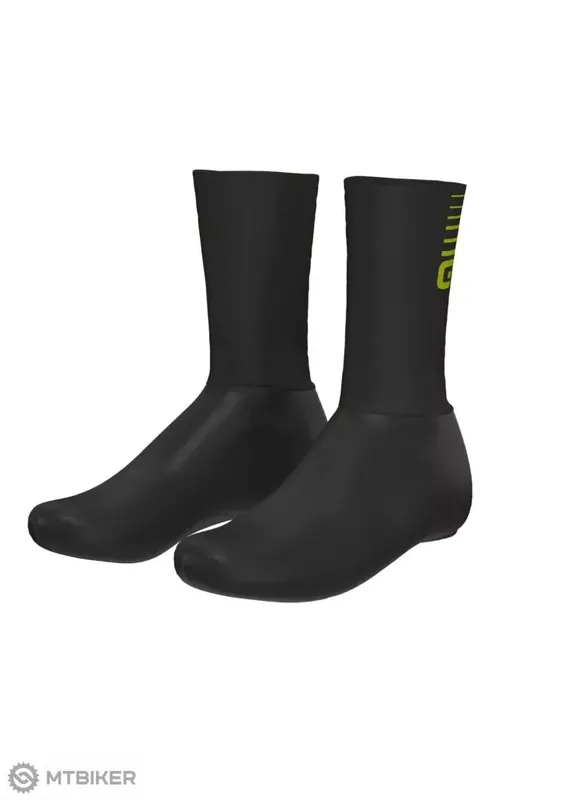 Novinka ALÉ WHIZZY aerodynamické návleky na tretry, black/fluo yellow