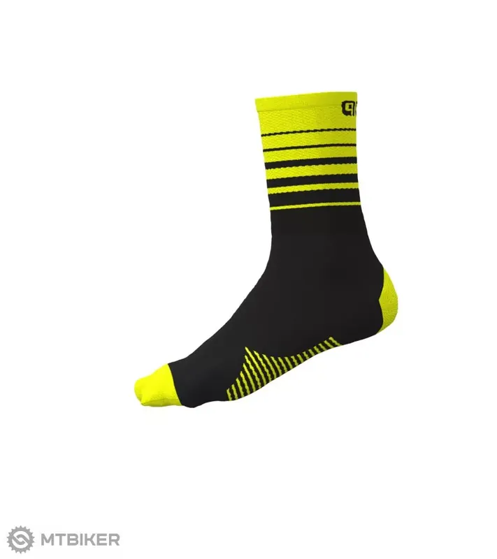 Poslední Šance ALÉ ONE ponožky, fluo žlutá