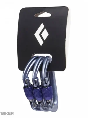 Jen Po Omezenou Doba Black Diamond LITEFORGE SCREWGATE 3 PACK sada karabin, 3 ks, šedá