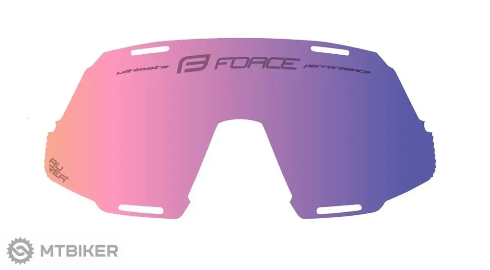 Nízká Cena FORCE Grip náhradní kontrastní sklo fialová