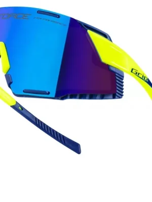 Cenově Výhodný FORCE Grip brýle, fluo/modrá