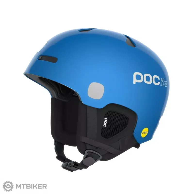 POC POCito Auric Cut MIPS dětská přilba, fluorescent blue Poslední Šance