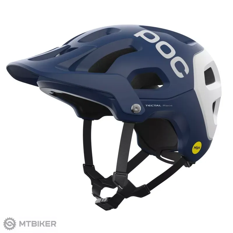 Výprodej POC Tectal Race MIPS přilba, Lead Blue/Hydrogen White Matt