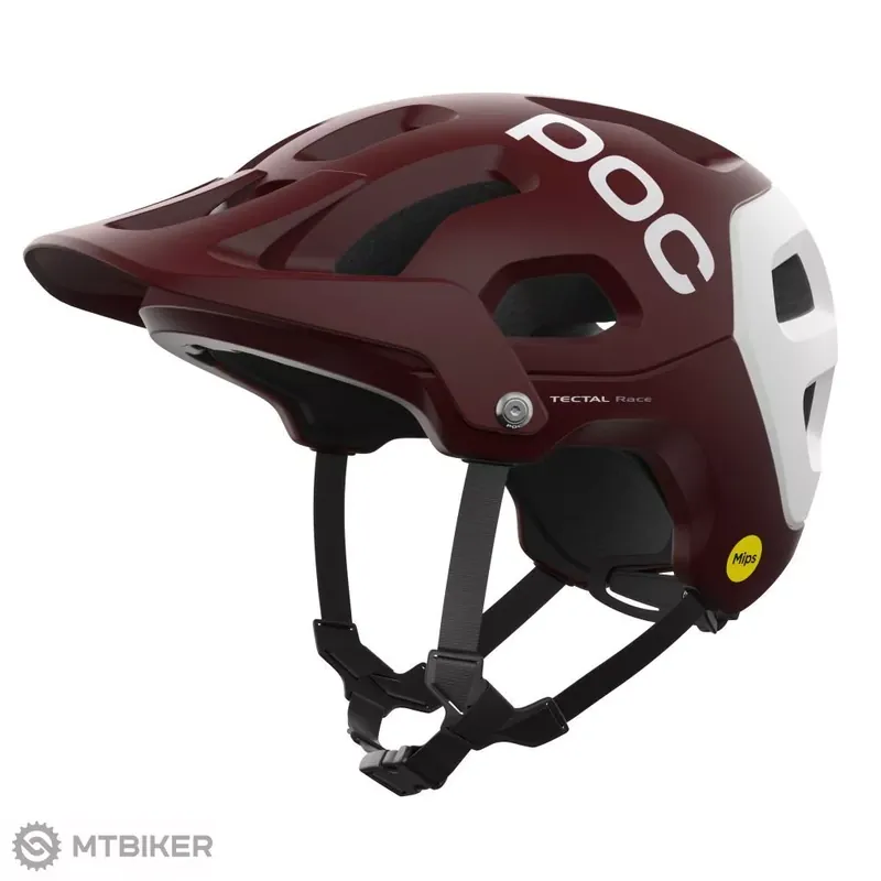 POC Tectal Race MIPS přilba, Garnet Red/Hydrogen White Matt Kup Teď