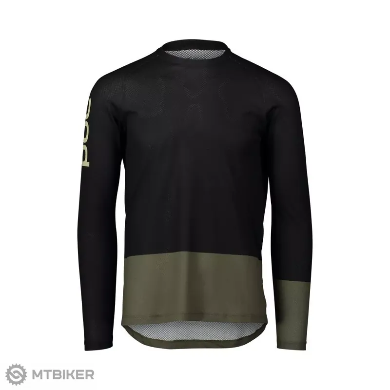 Pouze Dnes POC MTB Pure LS dres, uranium black/epidote green