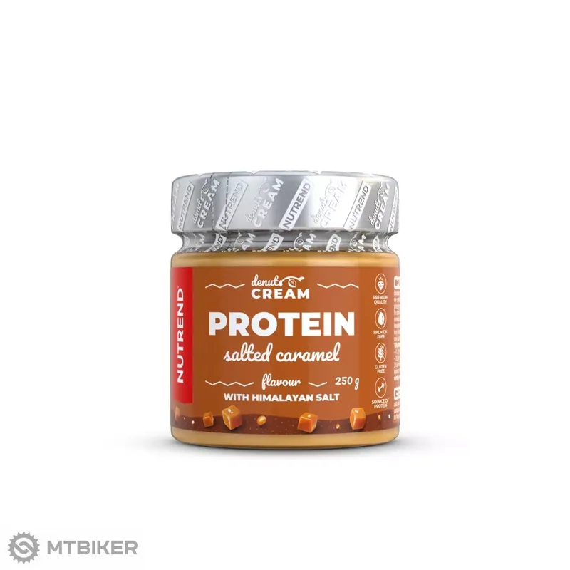 Rychlé Dodání NUTREND DENUTS CREAM ořechový krém s proteinem, slaný karamel, 250 g