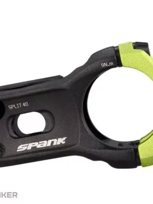 SPANK Split 35 představec, Ø-35 mm, černá/zelená Autentický