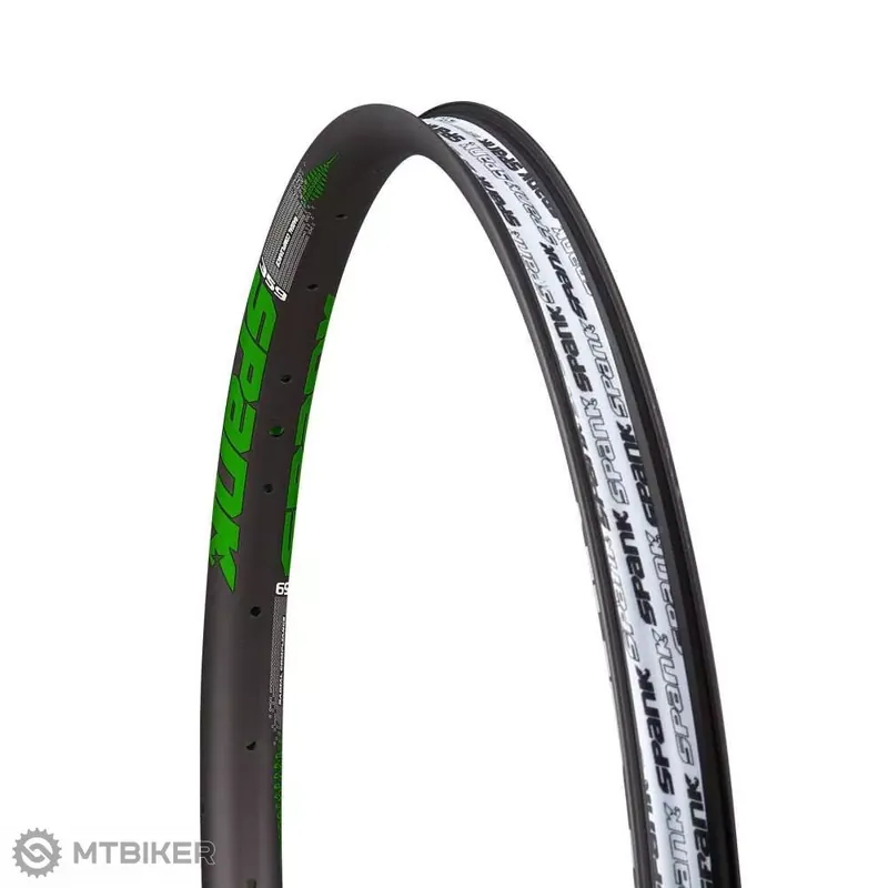 Rychlé Dodání SPANK 359 Vibrocore 27.5" ráfek, 32H, Black/Green