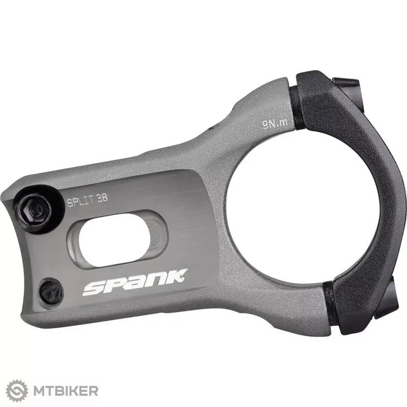 SPANK Split představec, Ø-31.8 mm, gun metal Horká Nabídka