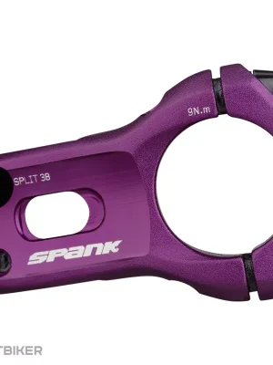 Sezónní Sleva SPANK Split představec, Ø-31.8 mm, fialová