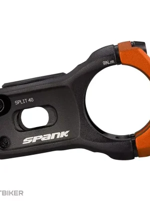 Nejprodávanější SPANK Split 35 představec, Ø-35 mm, černá/oranžová