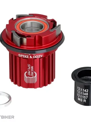 Značkový SPANK OOZY/SPIKE Alloy ořech, Shimano Microspline