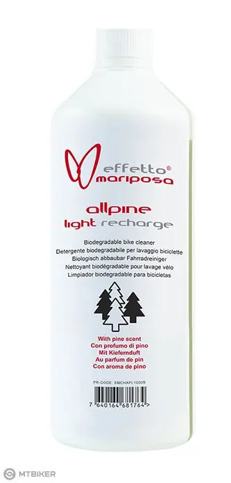 Effetto Mariposa Allpine Light Recharger čistící prostředek, 1 l Vysoce Kvalitní