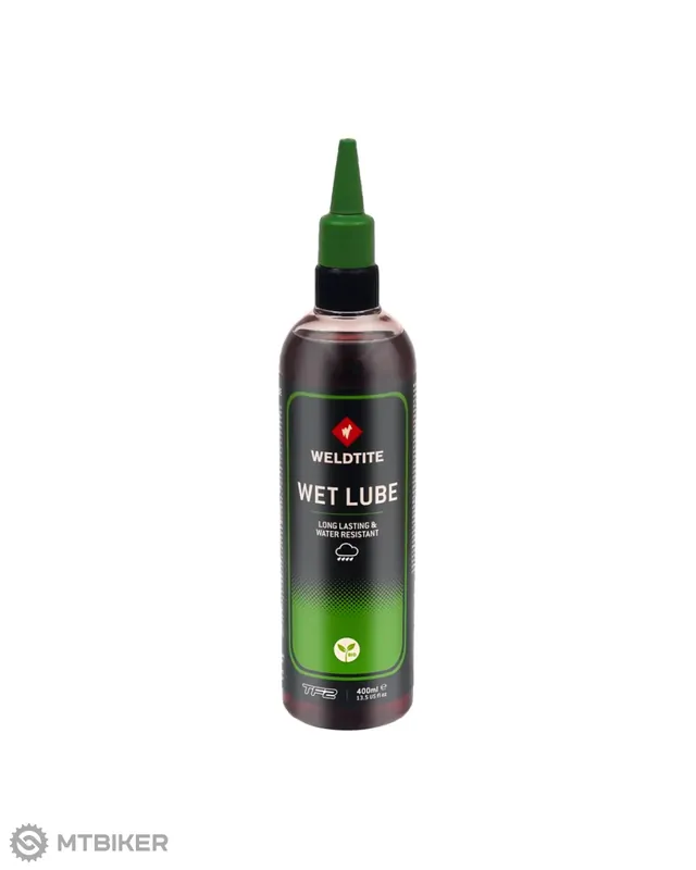Aktuální Weldtite TF2 Extreme Wet mazivo na řetěz, 400 ml