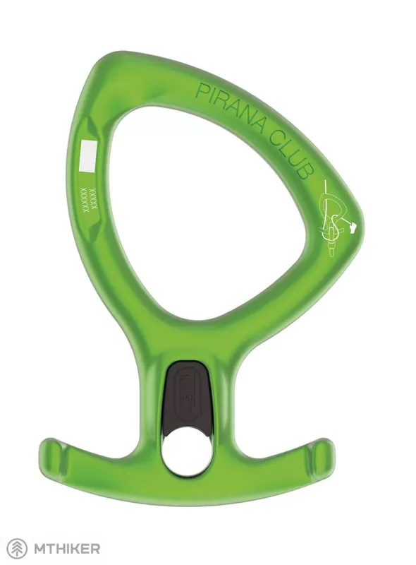 Petzl PIRANA CLUB slaňovací osma, zelená Aktuální