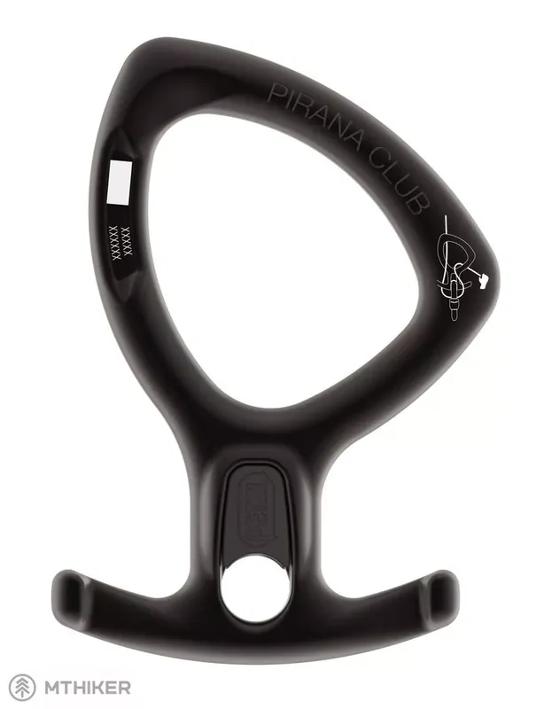 Levný Petzl PIRANA CLUB slaňovací osma, černá
