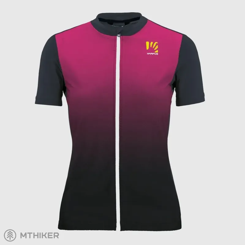 Nejprodávanější Karpos VERVE EVO dámský dres, modrá/růžová