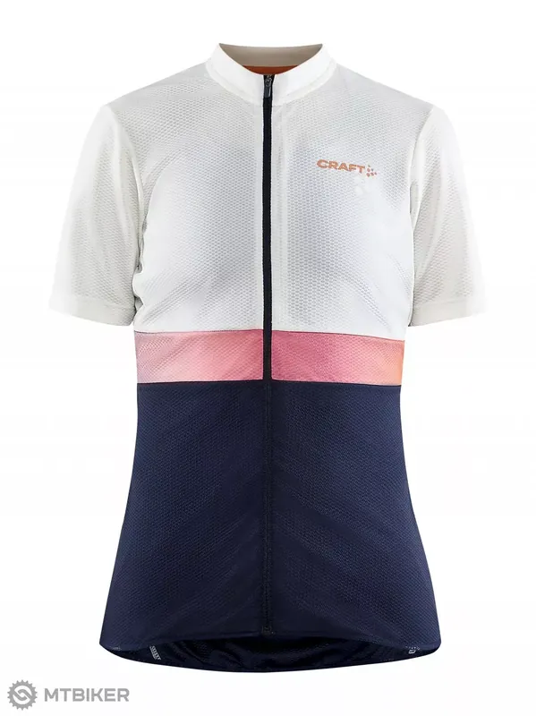 Craft CORE Endur dámský dres, bílošedá/tmavě modrá Speciální Cena