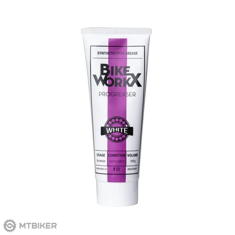 BIKEWORKX Progreaser White mazivo, tuba, 100 g Jen Po Omezenou Doba