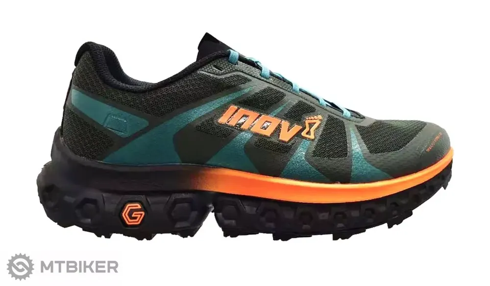 Cenově Výhodný inov-8 TRAILFLY ULTRA G 300 boty, olivová/oranžová